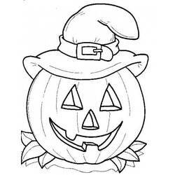 Dessin à colorier: Halloween (Fêtes et Occasions spéciales) #55164 - Coloriages à imprimer