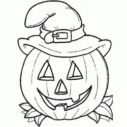 Dessin à colorier: Halloween (Fêtes et Occasions spéciales) #55343 - Coloriages à imprimer