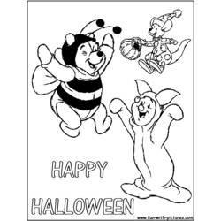 Dessin à colorier: Halloween (Fêtes et Occasions spéciales) #55363 - Coloriages à Imprimer Gratuits