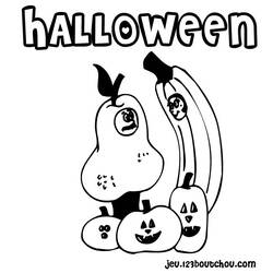 Dessin à colorier: Halloween (Fêtes et Occasions spéciales) #55382 - Coloriages à Imprimer Gratuits