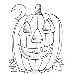 Dessin à colorier: Halloween (Fêtes et Occasions spéciales) #55384 - Coloriages à Imprimer Gratuits
