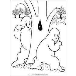 Dessin à colorier: Halloween (Fêtes et Occasions spéciales) #55425 - Coloriages à Imprimer Gratuits