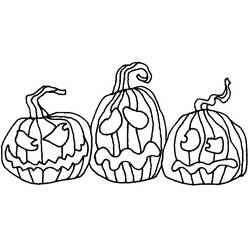 Dessin à colorier: Halloween (Fêtes et Occasions spéciales) #55436 - Coloriages à Imprimer Gratuits