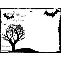 Dessin à colorier: Halloween (Fêtes et Occasions spéciales) #55515 - Coloriages à Imprimer Gratuits