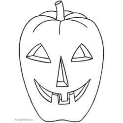 Dessin à colorier: Halloween (Fêtes et Occasions spéciales) #55526 - Coloriages à Imprimer Gratuits