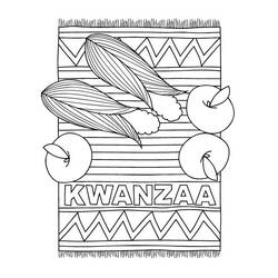 Dessin à colorier: Kwanzaa (Fêtes et Occasions spéciales) #60422 - Coloriages à Imprimer Gratuits