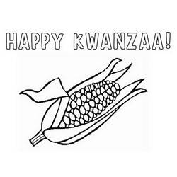 Dessin à colorier: Kwanzaa (Fêtes et Occasions spéciales) #60436 - Coloriages à imprimer