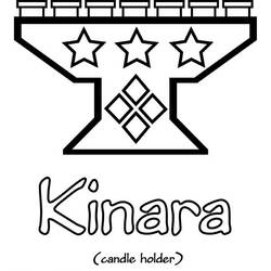 Dessin à colorier: Kwanzaa (Fêtes et Occasions spéciales) #60475 - Coloriages à Imprimer Gratuits