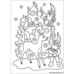 Dessin à colorier: Noël (Fêtes et Occasions spéciales) #54752 - Coloriages à Imprimer Gratuits