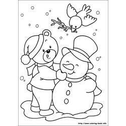 Dessin à colorier: Noël (Fêtes et Occasions spéciales) #54795 - Coloriages à Imprimer Gratuits