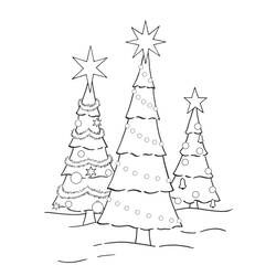 Dessin à colorier: Noël (Fêtes et Occasions spéciales) #54797 - Coloriages à Imprimer Gratuits