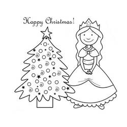 Dessin à colorier: Noël (Fêtes et Occasions spéciales) #54817 - Coloriages à Imprimer Gratuits