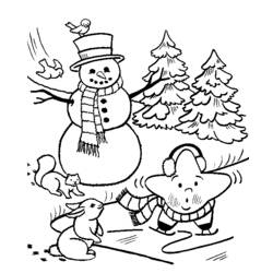Dessin à colorier: Noël (Fêtes et Occasions spéciales) #54858 - Coloriages à Imprimer Gratuits