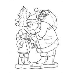 Dessin à colorier: Noël (Fêtes et Occasions spéciales) #54876 - Coloriages à Imprimer Gratuits