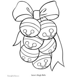 Dessin à colorier: Noël (Fêtes et Occasions spéciales) #54906 - Coloriages à Imprimer Gratuits