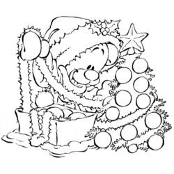 Dessin à colorier: Noël (Fêtes et Occasions spéciales) #54915 - Coloriages à Imprimer Gratuits