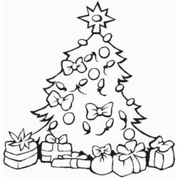 Dessin à colorier: Noël (Fêtes et Occasions spéciales) #54987 - Coloriages à Imprimer Gratuits