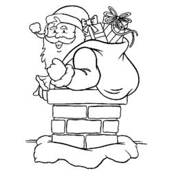 Dessin à colorier: Noël (Fêtes et Occasions spéciales) #54997 - Coloriages à Imprimer Gratuits