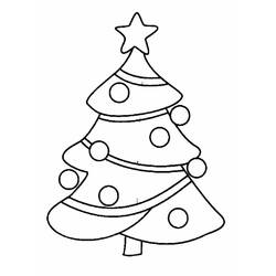 Dessin à colorier: Noël (Fêtes et Occasions spéciales) #55075 - Coloriages à Imprimer Gratuits