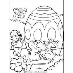 Dessin à colorier: Pâques (Fêtes et Occasions spéciales) #54464 - Coloriages à Imprimer Gratuits