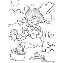 Dessin à colorier: Pâques (Fêtes et Occasions spéciales) #54656 - Coloriages à Imprimer Gratuits
