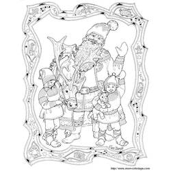 Dessin à colorier: Saint Nicolas (Fêtes et Occasions spéciales) #59175 - Coloriages à Imprimer Gratuits