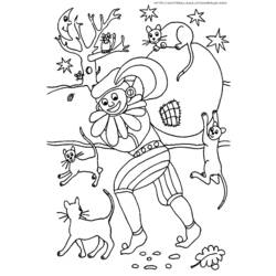 Dessin à colorier: Saint Nicolas (Fêtes et Occasions spéciales) #59300 - Coloriages à Imprimer Gratuits