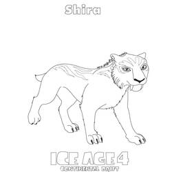 Coloriage Âge de Glace (Films d'Animation) #205567 à imprimer et colorier