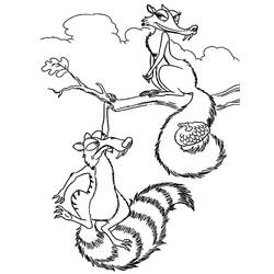 Coloriage Âge de Glace (Films d'Animation) #205577 à imprimer et colorier