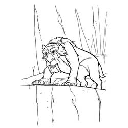 Coloriage Âge de Glace (Films d'Animation) #205578 à imprimer et colorier