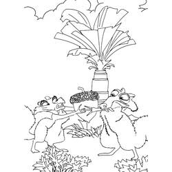 Coloriage Âge de Glace (Films d'Animation) #205581 à imprimer et colorier