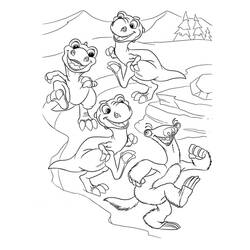Coloriage Âge de Glace (Films d'Animation) #205588 à imprimer et colorier