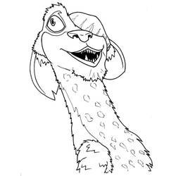Coloriage Âge de Glace (Films d'Animation) #205590 à imprimer et colorier