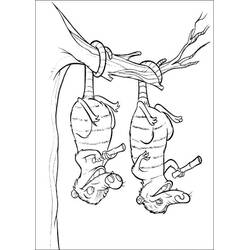 Coloriage Âge de Glace (Films d'Animation) #205592 à imprimer et colorier