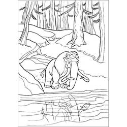 Coloriage Âge de Glace (Films d'Animation) #205610 à imprimer et colorier