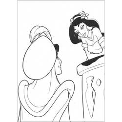 Dessin à colorier: Aladdin (Films d'animation) #127649 - Coloriages à Imprimer Gratuits