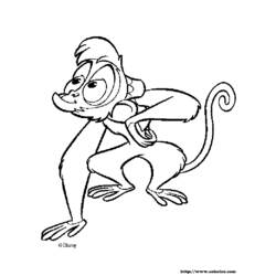 Dessin à colorier: Aladdin (Films d'animation) #127732 - Coloriages à Imprimer Gratuits