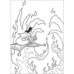 Dessin à colorier: Aladdin (Films d'animation) #127757 - Coloriages à Imprimer Gratuits