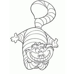 Dessin à colorier: Alice au pays des merveilles (Films d'Animation) #202809 - Coloriages à Imprimer Gratuits