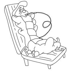 Dessin à colorier: Alice au pays des merveilles (Films d'Animation) #202810 - Coloriages à Imprimer Gratuits