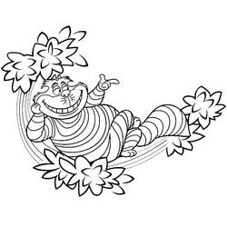 Dessin à colorier: Alice au pays des merveilles (Films d'Animation) #202815 - Coloriages à Imprimer Gratuits