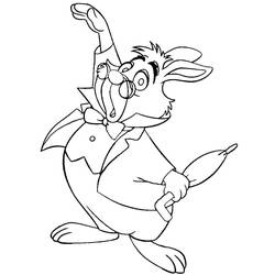 Dessin à colorier: Alice au pays des merveilles (Films d'Animation) #202819 - Coloriages à Imprimer Gratuits