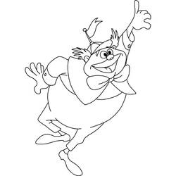 Dessin à colorier: Alice au pays des merveilles (Films d'Animation) #202831 - Coloriages à Imprimer Gratuits