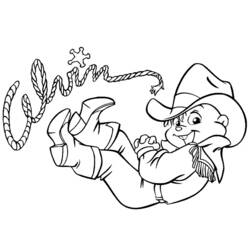 Dessin à colorier: Alvin et les Chipmunks (Films d'animation) #128287 - Coloriages à Imprimer Gratuits