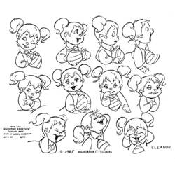 Dessin à colorier: Alvin et les Chipmunks (Films d'animation) #128414 - Coloriages à Imprimer Gratuits