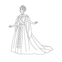 Coloriage Anastasia (Films d'Animation) #182110 à imprimer et colorier