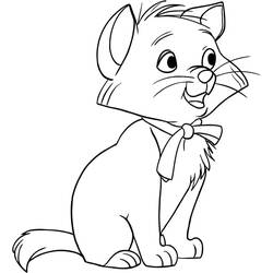 Coloriage Aristochats (Films d'Animation) #198880 à imprimer et colorier