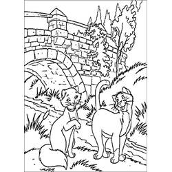Coloriage Aristochats (Films d'Animation) #198904 à imprimer et colorier