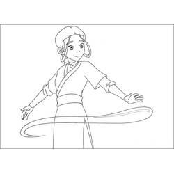Dessin à colorier: Avatar, Le Dernier Maître de l’Air (Films d'Animation) #208166 - Coloriages à Imprimer Gratuits