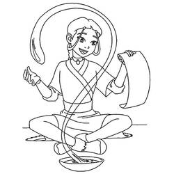 Dessin à colorier Avatar, Le Dernier Maître de l’Air (Films d'Animation) #208175, gratuit à imprimer